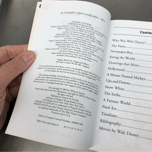 Who Was.. Walt Disney? Paperback Book - Picture 2 of 6